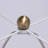 Table Lamp, With Drum Shade