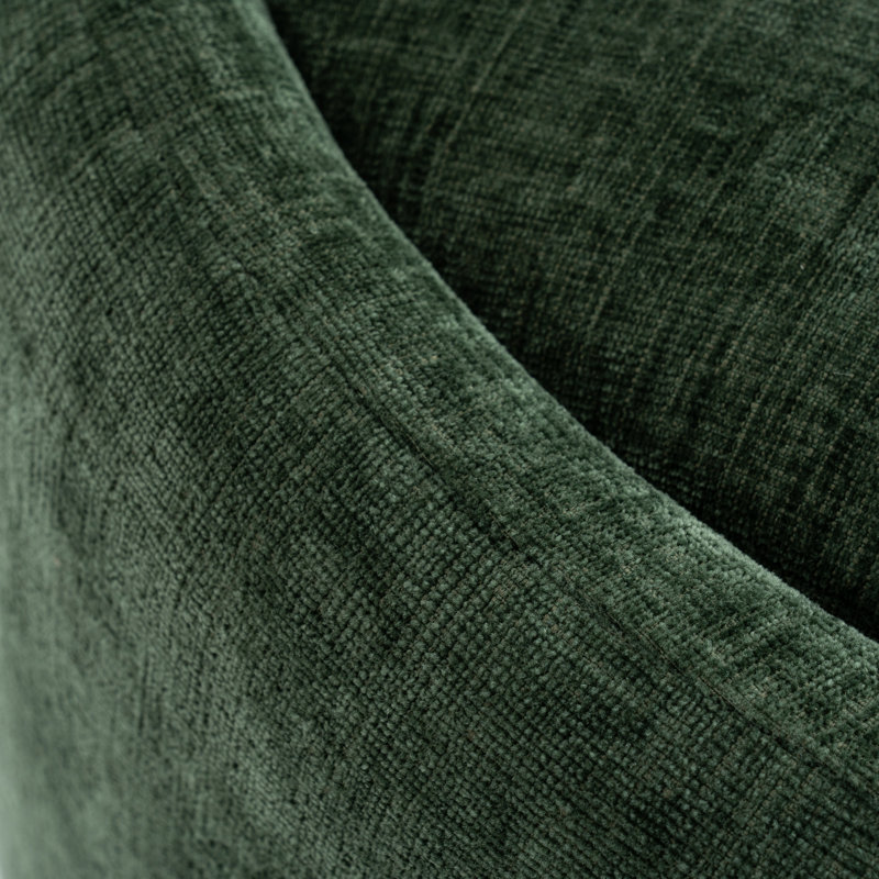 Repose-pieds avec rangement Thayli - Design moderne, sans assemblage, Vert