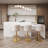 81''-106" Extendable Kitchen Lsland With Doors&Drawers Sintered Top-1862794777-1862794774