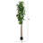 120 " H Faux Dracaena Tree in Plastic Pot Liner