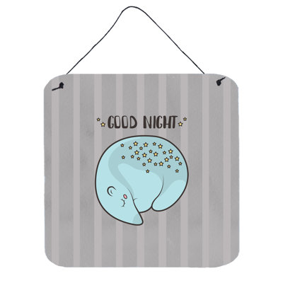 Décoration murale en chambre de bébé good good night opossum