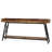 70.9" Extra Long Industrial Console Table, Rustic Brown Sofa Table Behind Couch, Narrow Entryway Hallway Bar Table, Tall Accent Furniture For Living Room