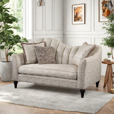 American Light Luxury Fabric Gray Sofa