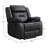 Ethelwyn 36.6'' Wide Modern Breathable Leather Manual Recliner With Overstuffed Arm And Back (Set Of 5)