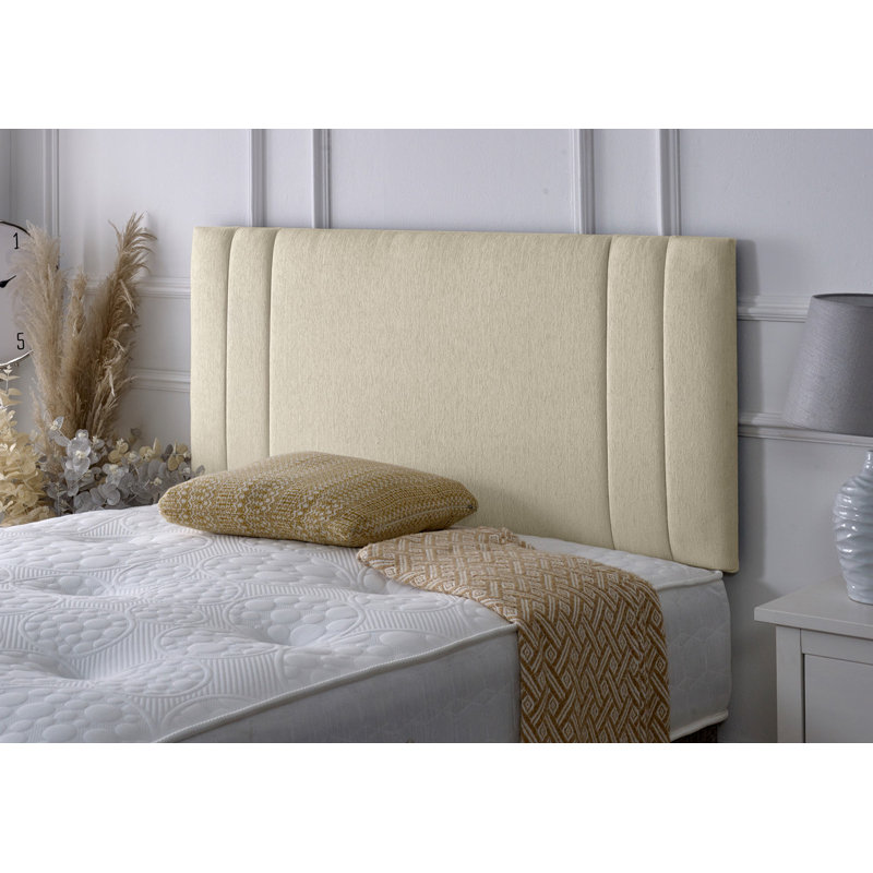 Upholstered Headboard, Cream, Single (3')