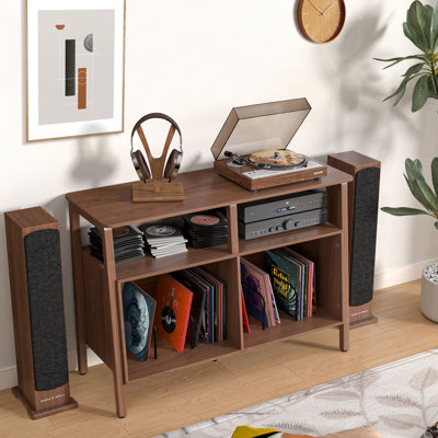 Arkrocket Huygens Giradischi Bluetooth Hi-Fi | Design Vintage Con Altoparlanti Integrati | Cartuccia Magnetica Mobile