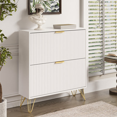 12 Pair Shoe Storage Cabinet