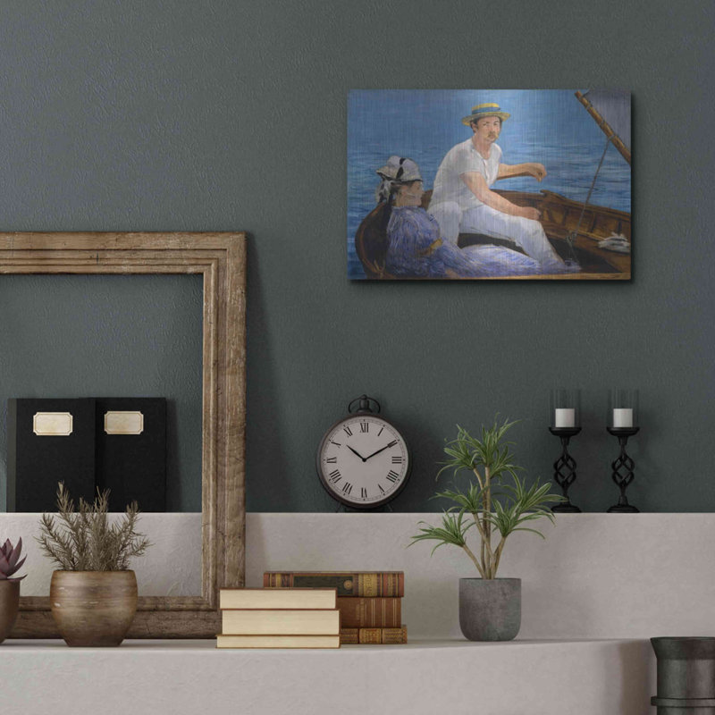 " Boating " by MASTERS, 12" H x 16" W
