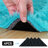 Solid Rug Soft Fluffy Blue Indoor Area Rug for Living Room Bedroom Nursery Kids Room-805677181-835077178