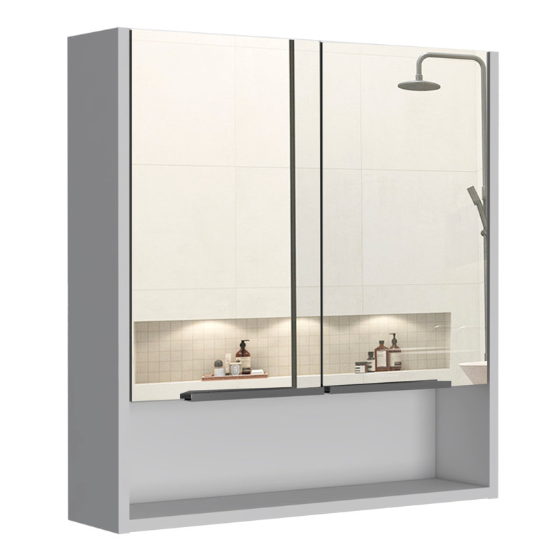 Judson Bathroom Cabinet, Gray