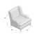 Savanah Upholstered Wingback Chair