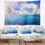 Tapisserie seascape sel lake under clouds-28486806