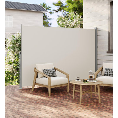 Symple Stuff 190cm W x 300cm D Polyester Cover Retractable Patio Awning