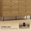 120 cm W Chest of 6 Drawers