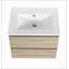 Meuble-lavabo mural 24 po avec lavabo en céramique, 2 tiroirs à fermeture en douceur 24 po-1452299047-1452299045