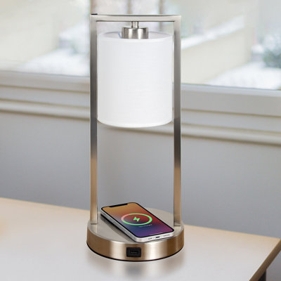 Aqsaa Metal USB Table Lamp
