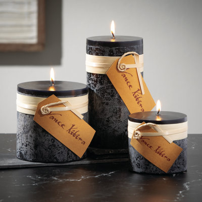 Unscented Pillar Candle
