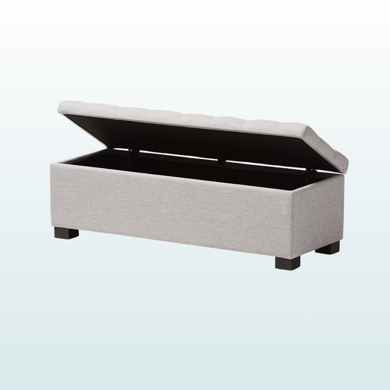 Banc de rangement avec repose-pieds Devlin