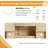 Narnby 52'' Wall-Mounted Single Bathroom Vanity With Ceramic Top-1027080089-1013958225