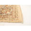 Tapis de bois one-of-kind-noué la 2010 ushak brun/beige 5 pi 10 po x 6 pi zone de laine 3 po Dinjar