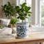 Handcrafted Round Planter
