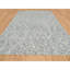 12'2"x15' Beige Modern Striae Design Pure Wool Hand Loomed Oversized Rug EB5395DF0A9A42F0A02875CDE9DD70A9