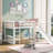 Twin Size Loft Bed With Slide - White, Solid Wood For A Peaceful Living Feeling White And Slide, Maximize Space Growing Families