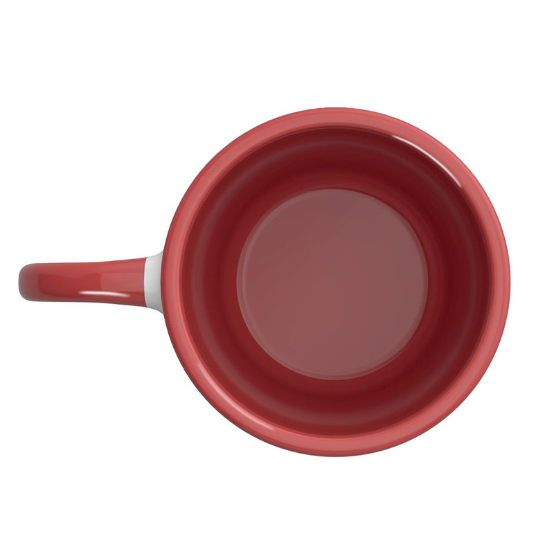 Ceramic Coffee Mug, Red