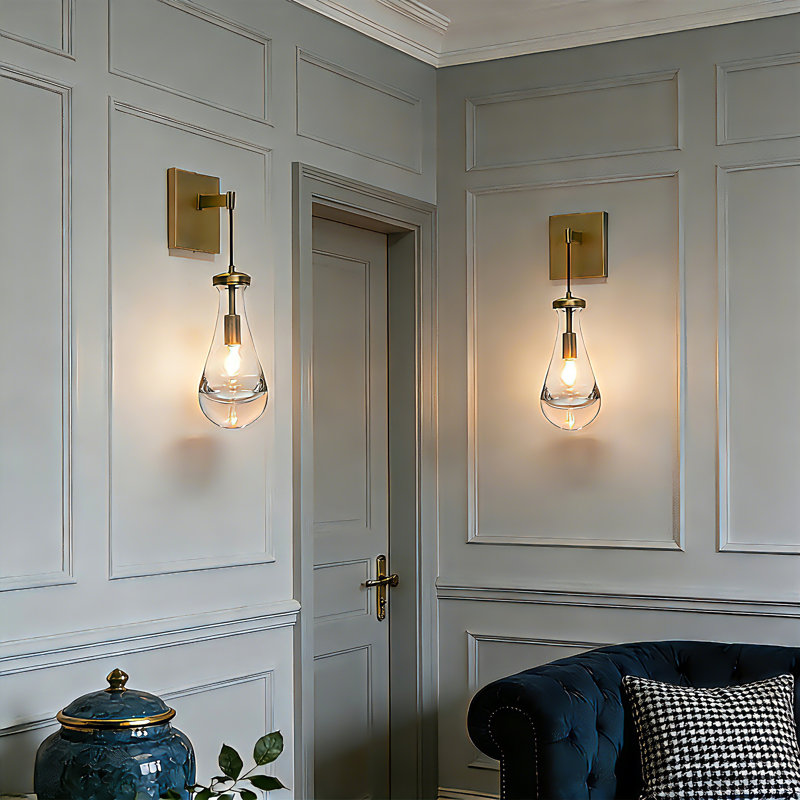 Light Luxury Raindrop Wall Sconce（2sets）