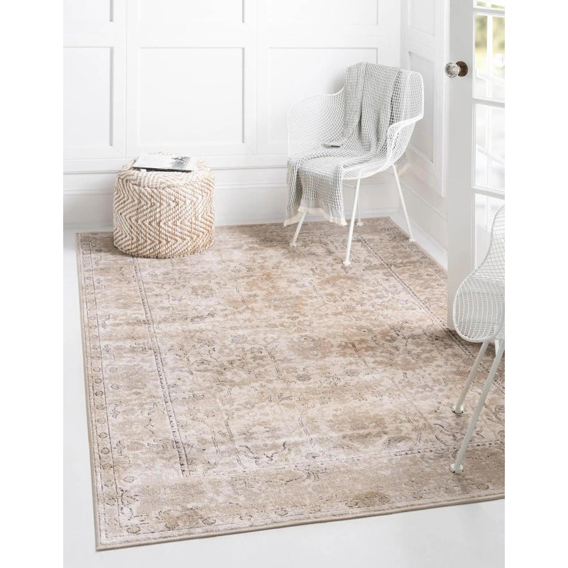 Geddis Oriental Indoor Rug, Rectangle 3'3" x 5'3"