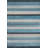 Angeal Gradient Ticking Striped Blue/Navy Rug-1370290005
