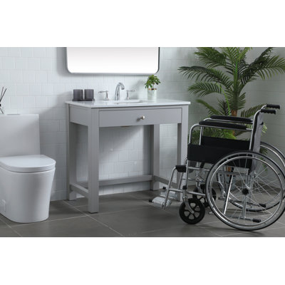 Ensemble de meuble-lavabo simple 36 po Hudson