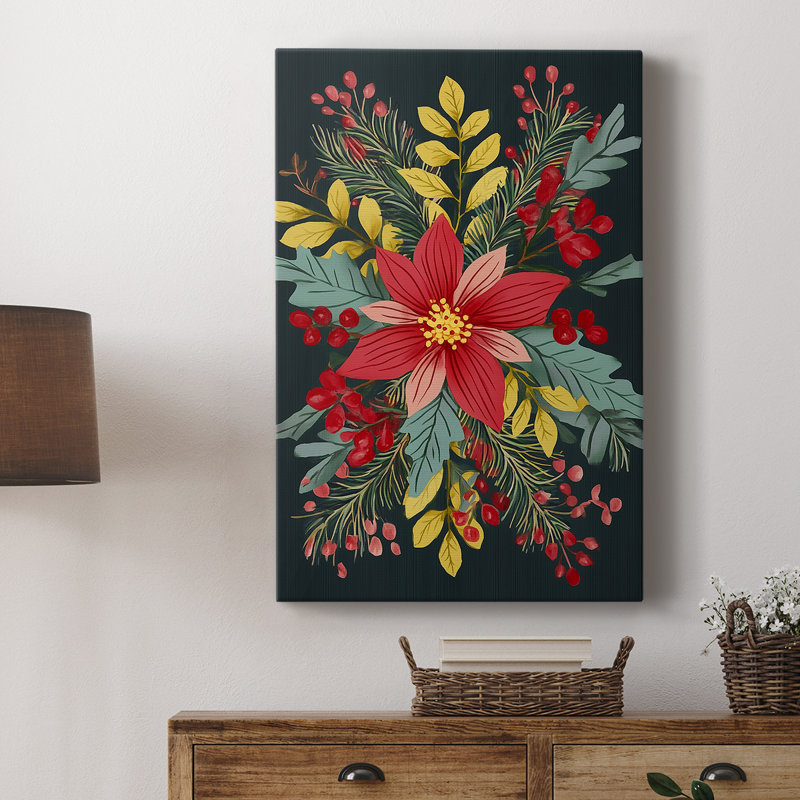 Art de Noël de Noël CXI - galerie sur mesure Cavas, H 27 po x l 18 po