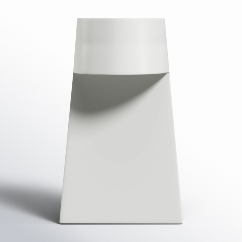 Percy Ceramic Novelty Lamp, Matte White
