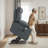 Latise Wide Power Recliner Lift Chair with Extended Footrest, Faux Leather-2139314045