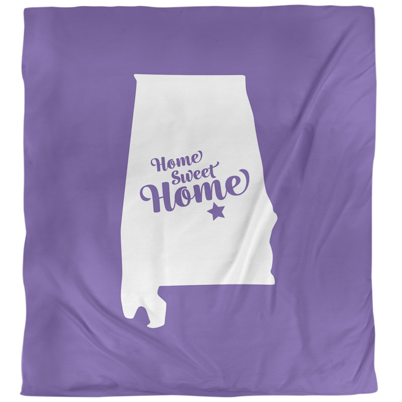 Housse de couette à la maison Montgomery, Housse de couette simple TG, Mauve