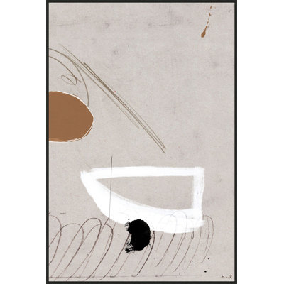 Fine Observation 2 - reproduction sur toile avec cadre flottant