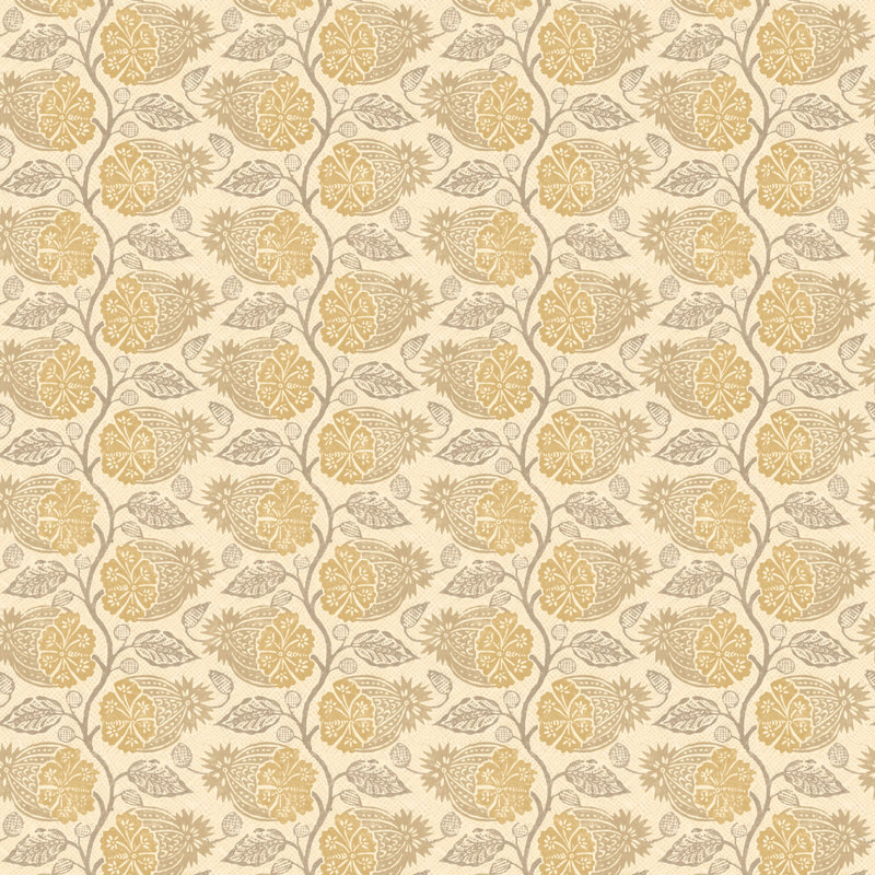 2'9" L x 27.58 W Wallpaper Roll, Sand