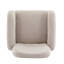 Fauteuil Audrey au design ergonomique et au confort luxueux, parfait pour la détente et les intérieurs modernes.