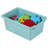ECR4Kids Scoop Front Storage Bin, Multipurpose Organization, 20-Piece-59602024