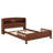Platform Bed Featuring Bookcase Headboard And LED Motion-Sensing Light-1844938885-1844938886