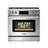 Thor Kitchen 36" 6 Cubic Feet Smart Liquid Propane Free Standing Range with 6 Burners