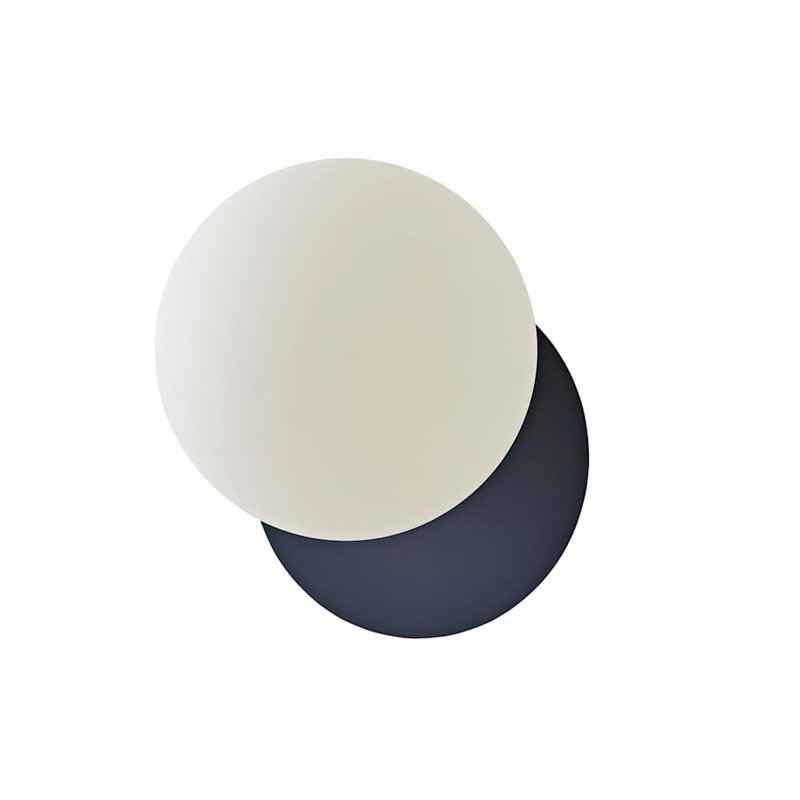 Demetro Flush Mounted Sconce, Yes, Navy