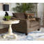 Fauteuil avec repose-pieds de 51 po en polyester Rabelais-583748155