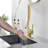Single-Hole Single-Handle Bathroom Faucet With Drain Assembly