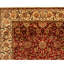 Tapis rectangulaire en laine noué à la main