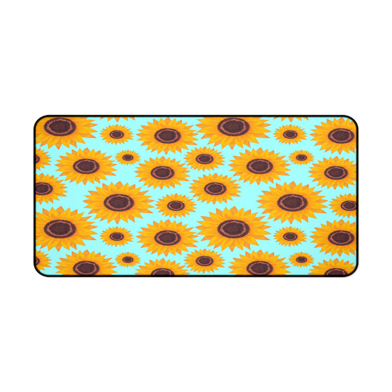 Polyester Desk Pad, 14.4x12.1