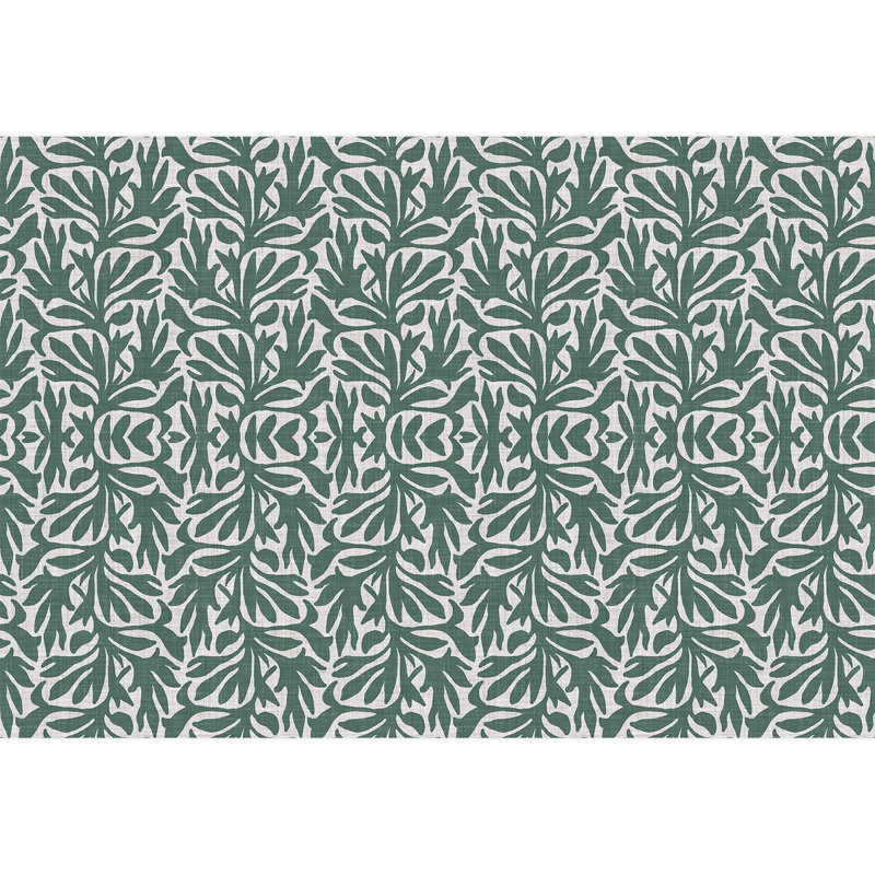 Toile Damask Peel & Stick Floral Border, 66" L x 96" W