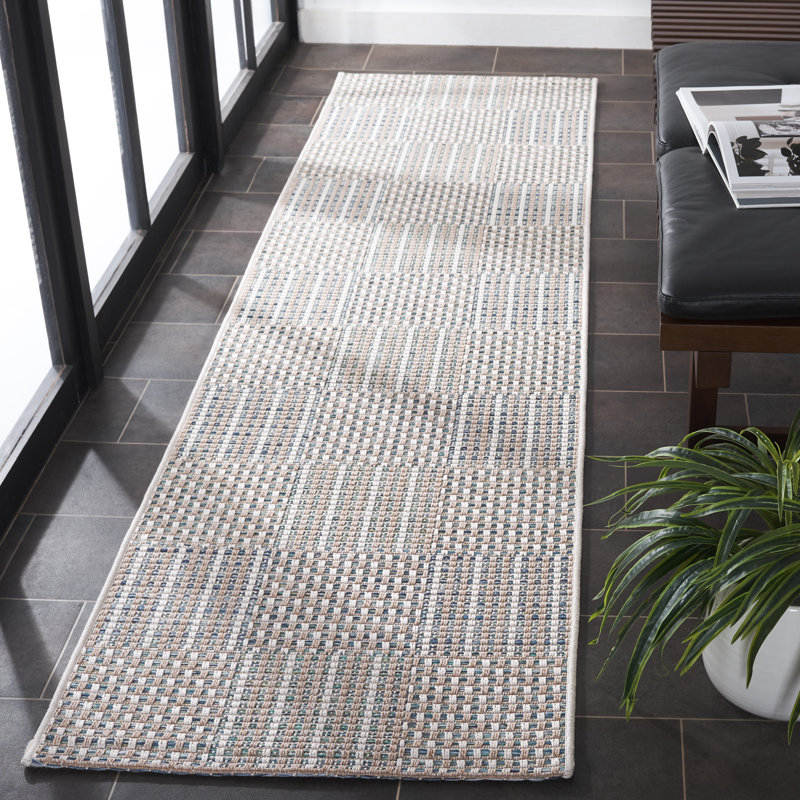 Tapis intérieur / extérieur en sisal Ryalson, Tapis de couloir 2 pi 2 po x 8 pi