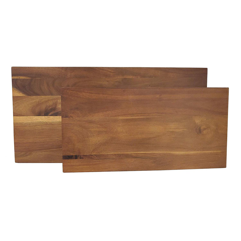 Natoli 2-Piece Acacia Wood Cutting Board Set